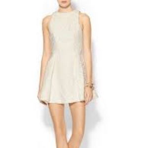 Revolve Creme Dress
